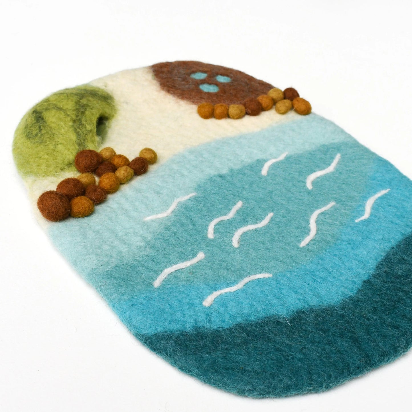 Sea, Beach and Rockpool Play Mat Playscape
