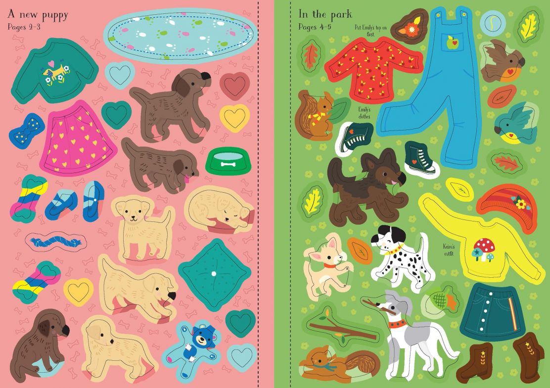 Little Sticker Dolly Dressing Puppies