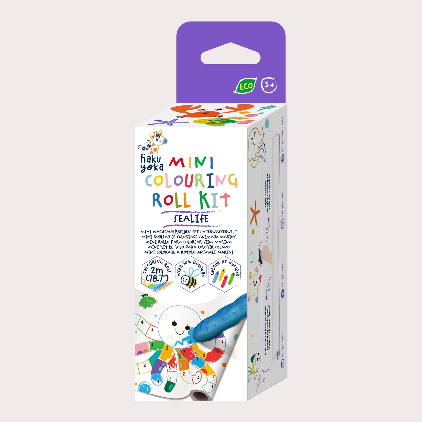 Haku Yoka Colouring Roll Kit - Assorted