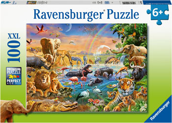Rburg - Savannah Jungle Waterhole 100pc